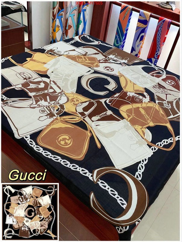 Scarf-Gucci replica wholesale ID: MY7605 $: 82USD