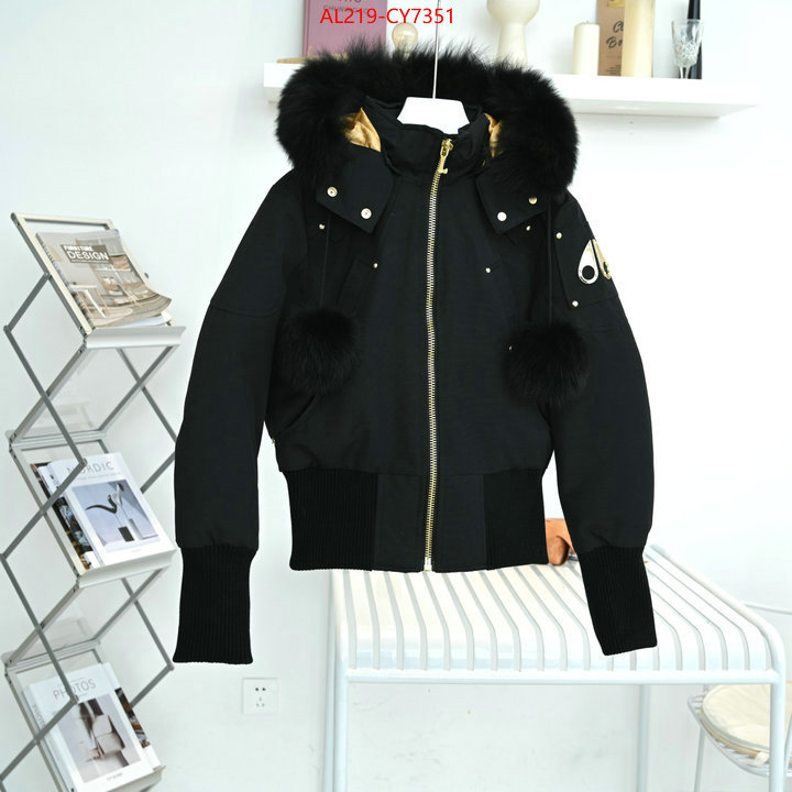 Down jacket Women-Moose Kunckles shop designer replica ID: CY7351 $: 219USD