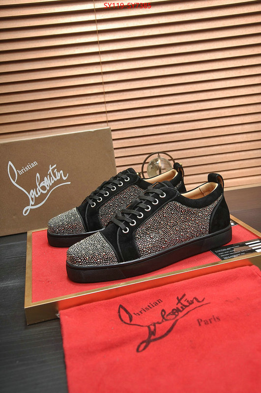 Men shoes-Christian Louboutin wholesale 2023 replica ID: SY7385 $: 119USD