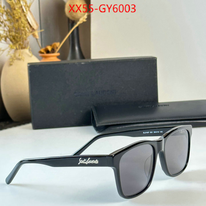Glasses-YSL quality replica ID: GY6003 $: 55USD