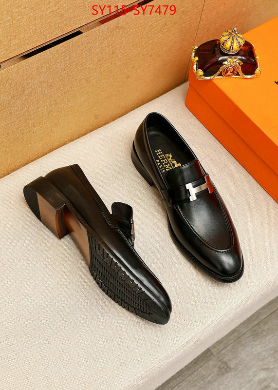Men Shoes-Hermes best wholesale replica ID: SY7479 $: 115USD