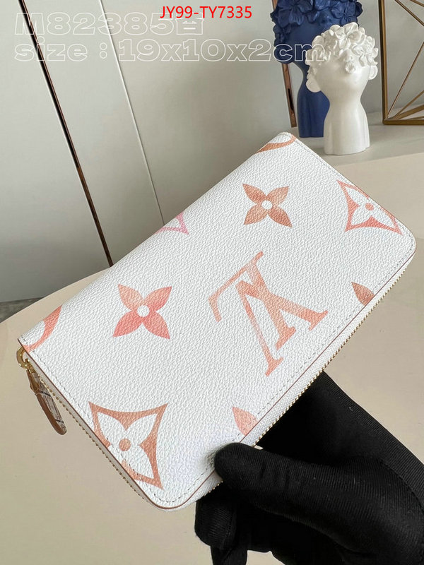 LV Bags(TOP)-Wallet what's best ID: TY7335 $: 99USD