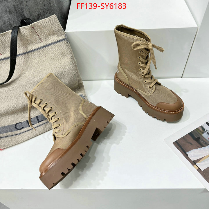 Women Shoes-Boots new designer replica ID: SY6183 $: 139USD