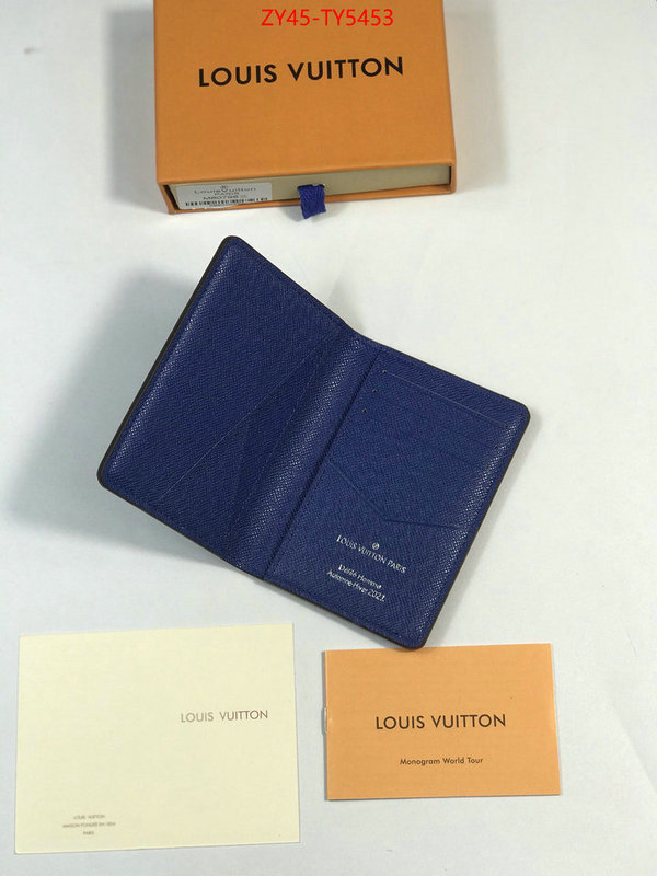 LV Bags(4A)-Wallet where to find best ID: TY5453 $: 45USD