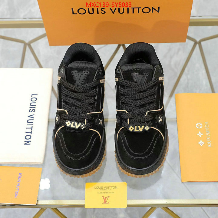 Men Shoes-LV where to buy ID: SY5033 $: 139USD