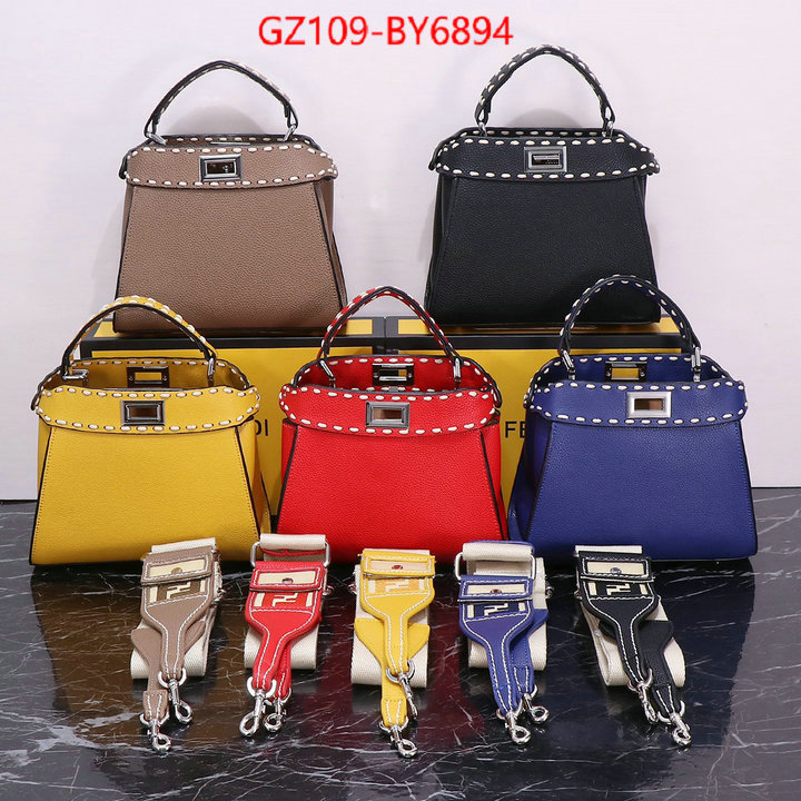 Fendi Bags(4A)-Peekaboo brand designer replica ID: BY6894 $: 109USD