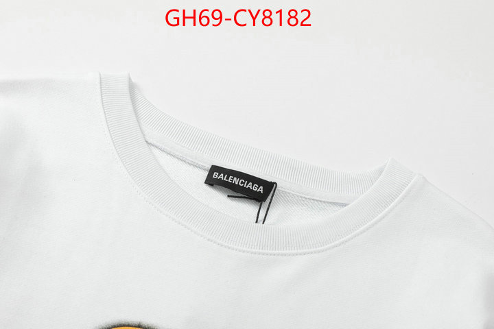 Clothing-Balenciaga replica 2023 perfect luxury ID: CY8182 $: 69USD