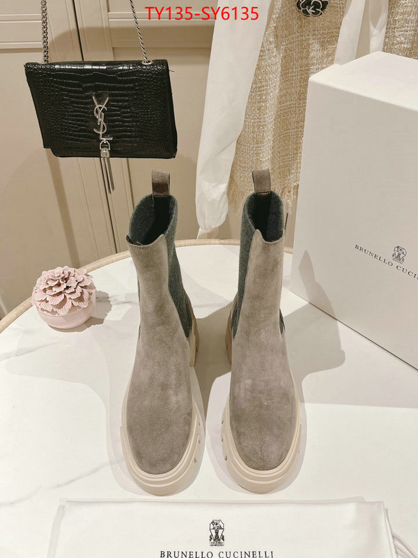 Women Shoes-Brunello cucinelli best fake ID: SY6135 $: 135USD