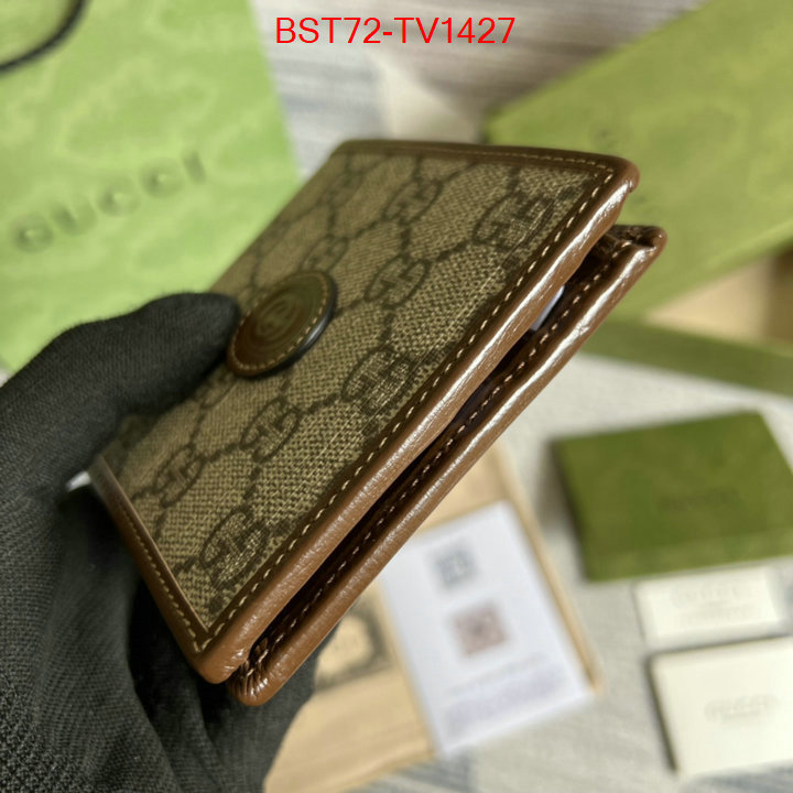 Gucci Bags(TOP)-Wallet- where can i buy the best quality ID: TV1427 $: 72USD