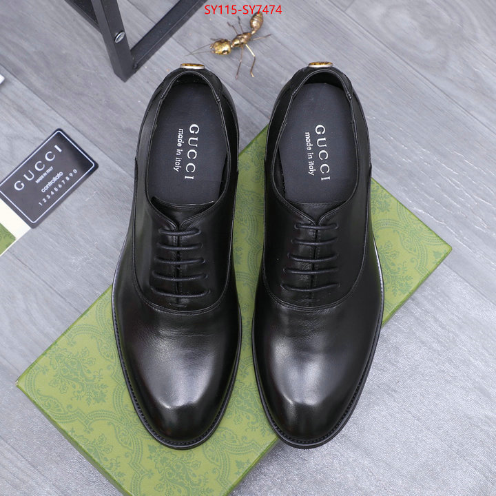 Men Shoes-Gucci 1:1 ID: SY7474 $: 115USD