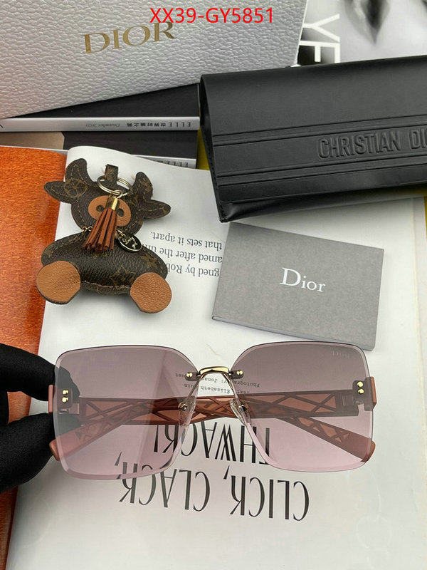 Glasses-Dior fashion ID: GY5851 $: 39USD