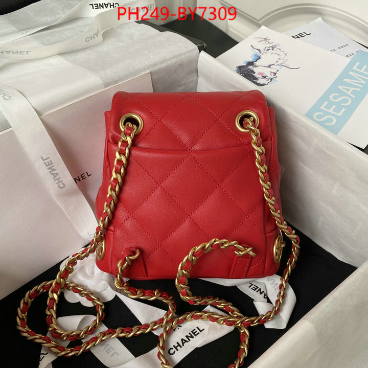 Chanel Bags(TOP)-Backpack- top perfect fake ID: BY7309 $: 249USD