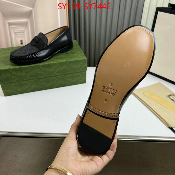 Men Shoes-Gucci top quality replica ID: SY7442 $: 199USD