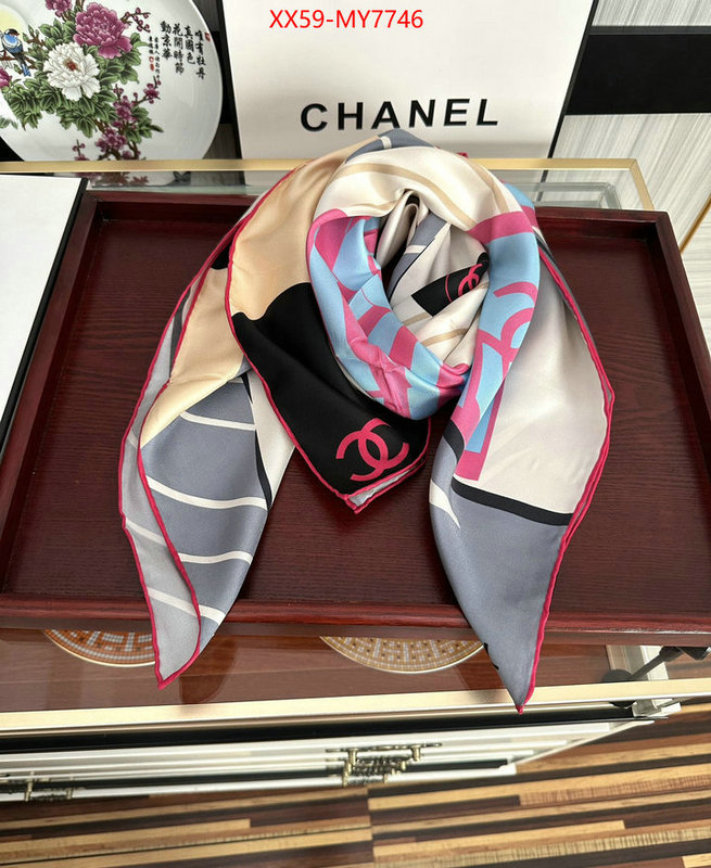 Scarf-Chanel best quality fake ID: MY7746 $: 59USD