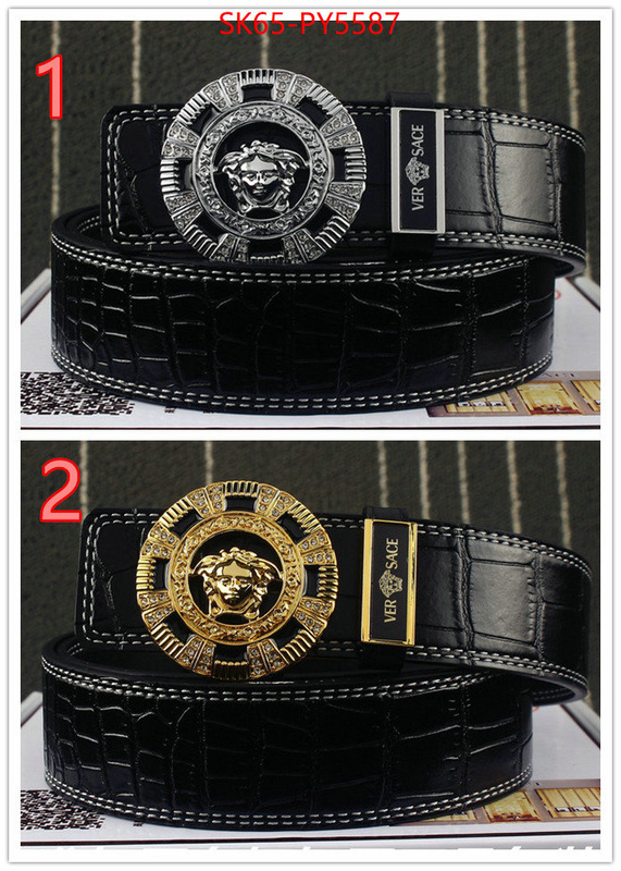 Belts-Versace wholesale designer shop ID: PY5587 $: 65USD