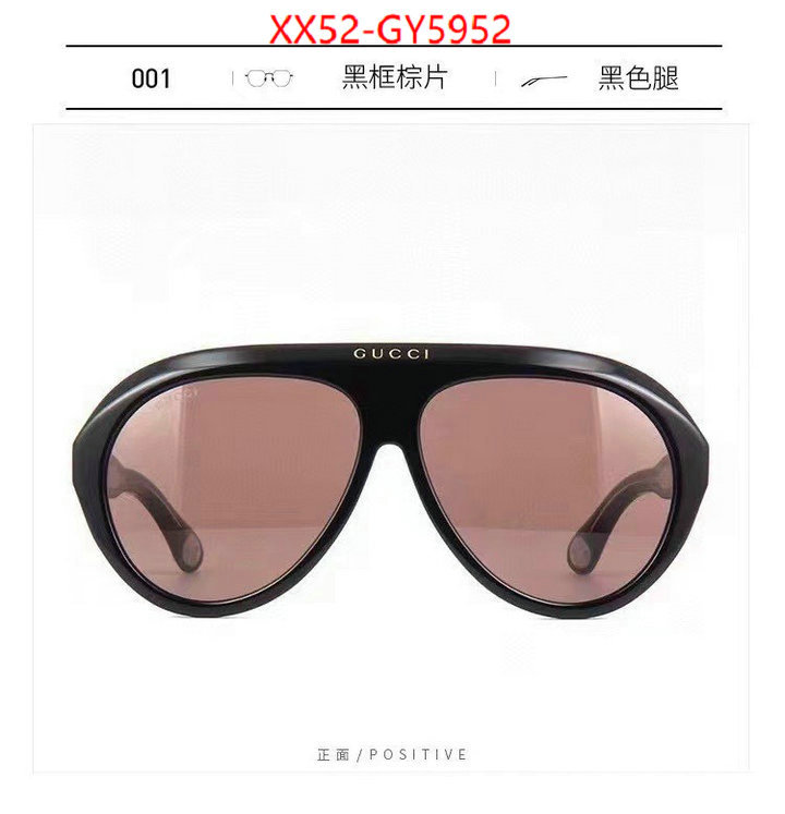 Glasses-Gucci best replica quality ID: GY5952 $: 52USD