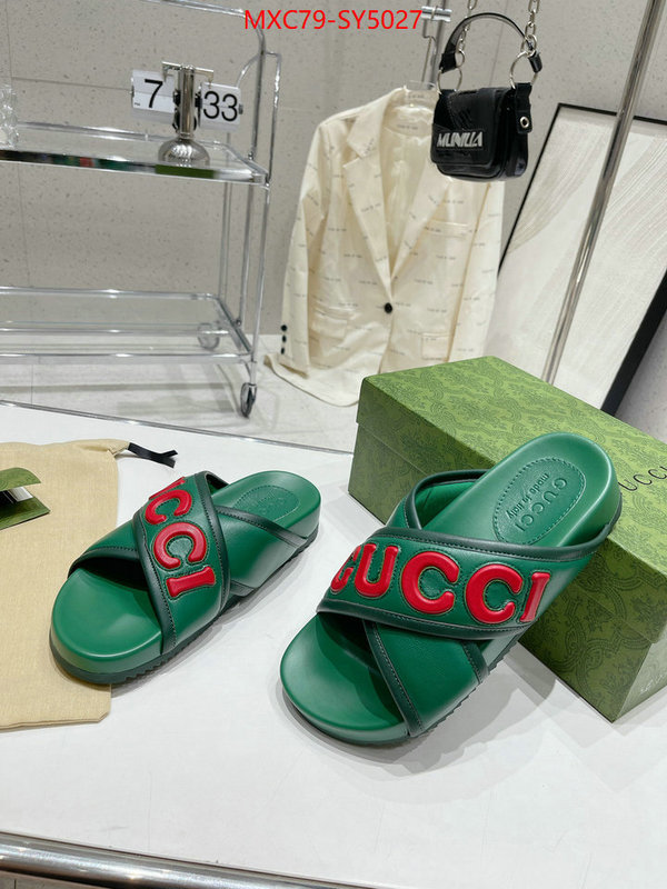 Men Shoes-Gucci high quality perfect ID: SY5027 $: 79USD