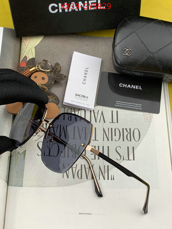 Glasses-Chanel where can i buy the best 1:1 original ID: GY5929 $: 39USD