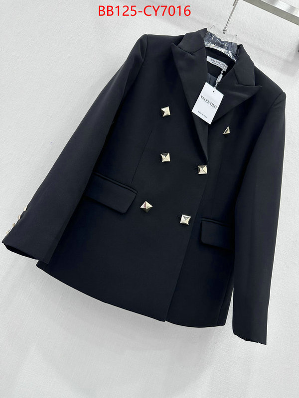 Clothing-Valentino high quality aaaaa replica ID: CY7016 $: 125USD