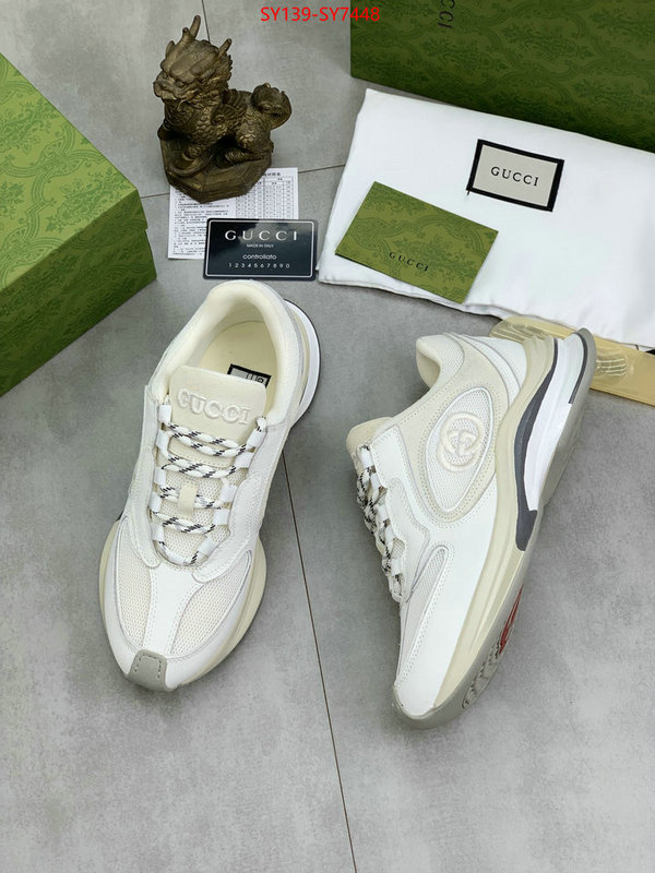 Men Shoes-Gucci how to start selling replica ID: SY7448 $: 139USD