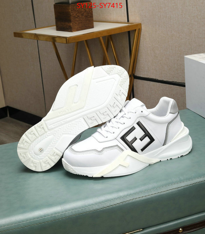 Men Shoes-Fendi is it illegal to buy dupe ID: SY7415 $: 125USD