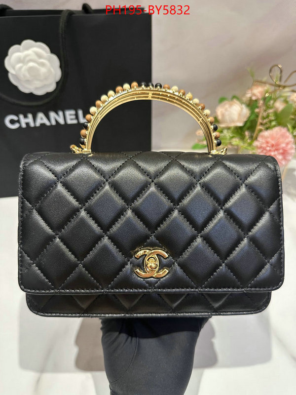 Chanel Bags(TOP)-Diagonal- where quality designer replica ID: BY5832 $: 195USD