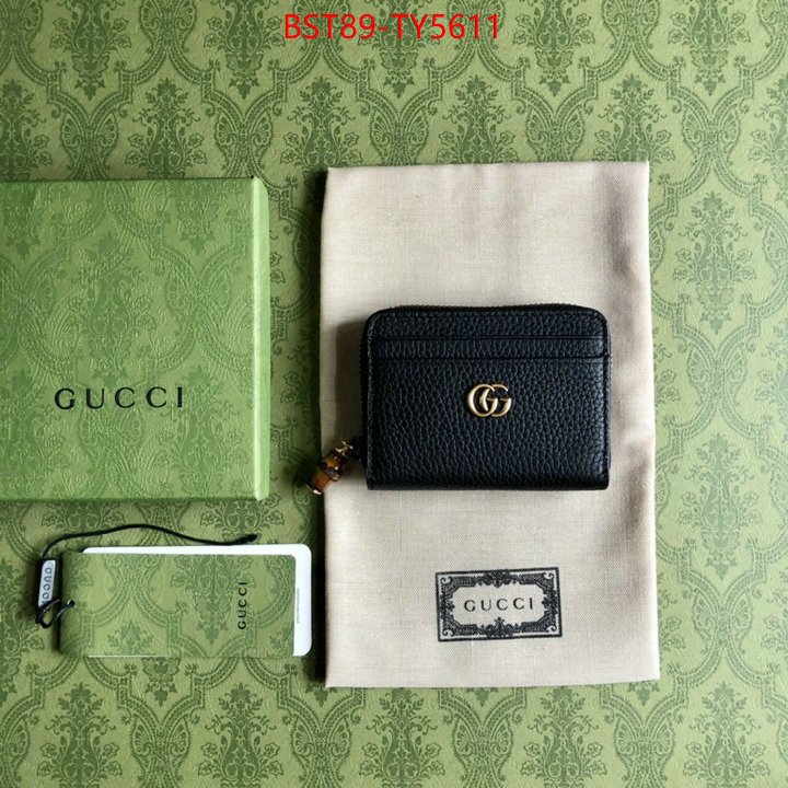 Gucci Bags(TOP)-Wallet- best replica ID: TY5611 $: 89USD