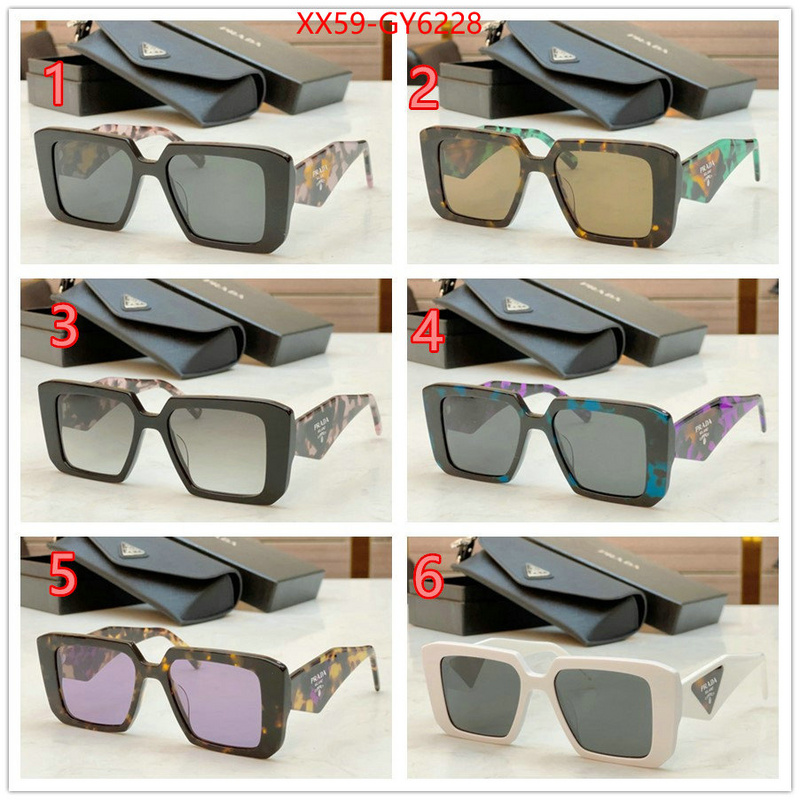 Glasses-Prada shop the best high authentic quality replica ID: GY6228 $: 59USD