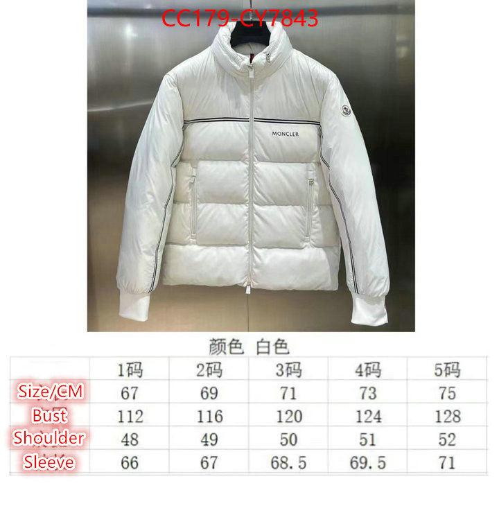 Down jacket Women-Moncler shop designer ID: CY7843 $: 179USD