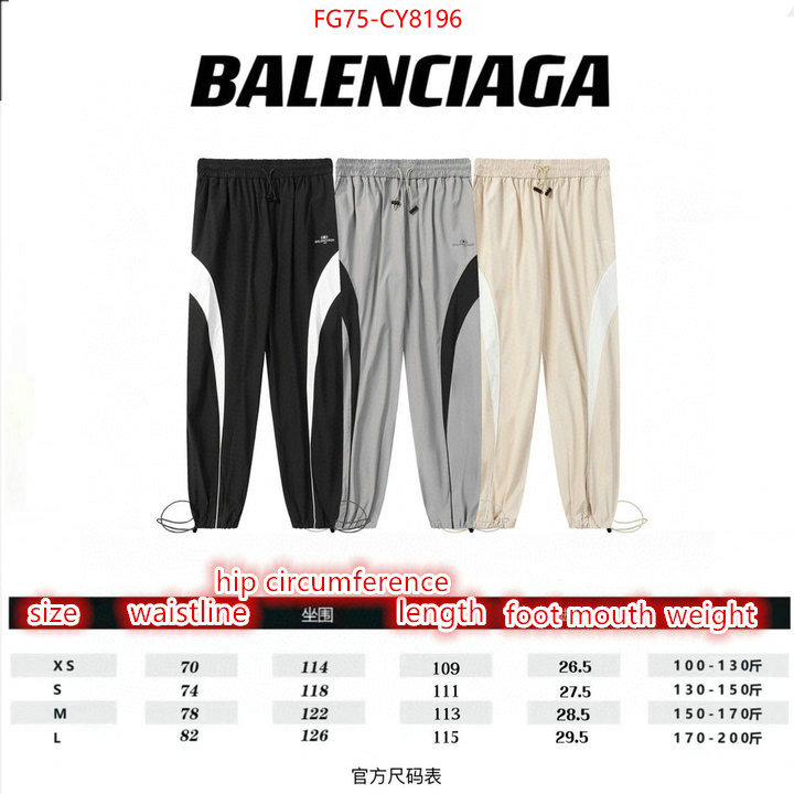 Clothing-Balenciaga can you buy replica ID: CY8196 $: 75USD