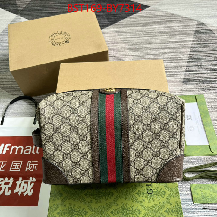 Gucci Bags(TOP)-Makeup bag- replica 2023 perfect luxury ID: BY7314 $: 169USD
