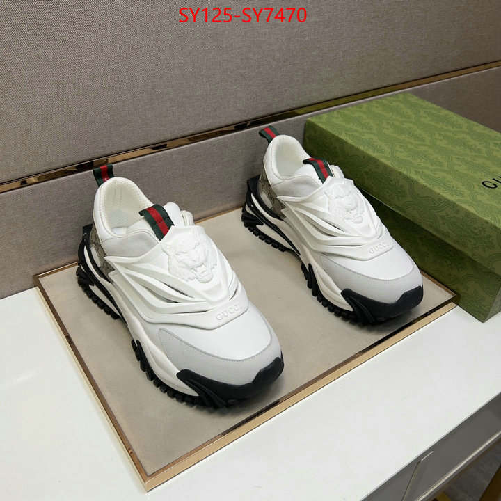 Men Shoes-Gucci best knockoff ID: SY7470 $: 125USD