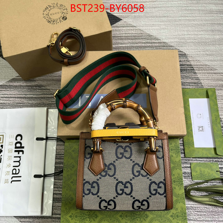 Gucci Bags(TOP)-Diana-Bamboo- what's the best place to buy replica ID: BY6058