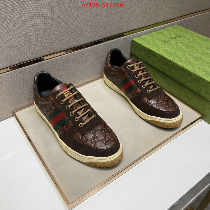 Men Shoes-Gucci high quality 1:1 replica ID: SY7456 $: 115USD