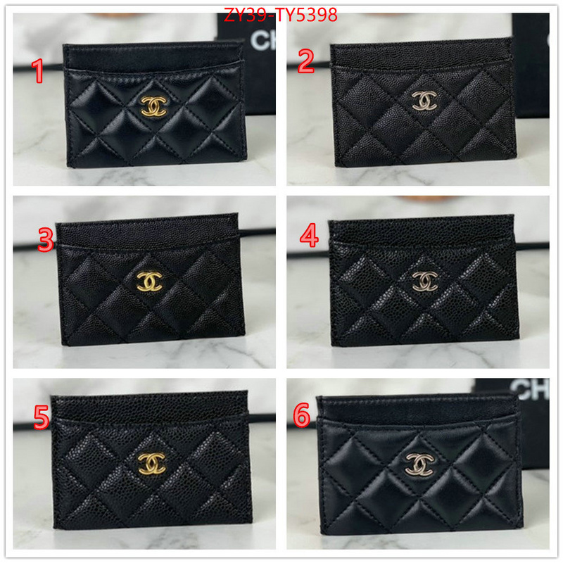 Chanel Bags(4A)-Wallet- top quality ID: TY5398 $: 39USD