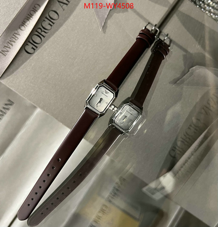 Watch(4A)-Armani practical and versatile replica designer ID: WY4508 $: 119USD