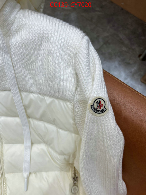 Down jacket Women-Moncler 1:1 clone ID: CY7020 $: 139USD