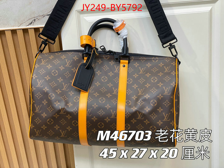 LV Bags(TOP)-Keepall BandouliRe 45-50- best website for replica ID: BY5792