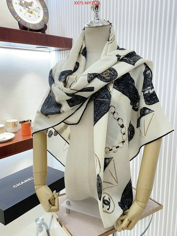 Scarf-Chanel aaaaa+ replica designer ID: MY7579 $: 75USD