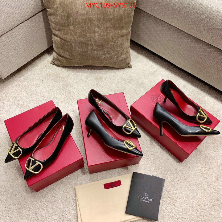 Women Shoes-Valentino best replica new style ID: SY5136 $: 109USD