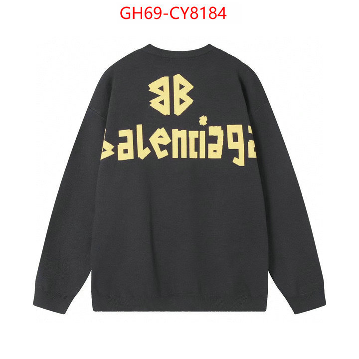 Clothing-Balenciaga online shop ID: CY8184 $: 69USD