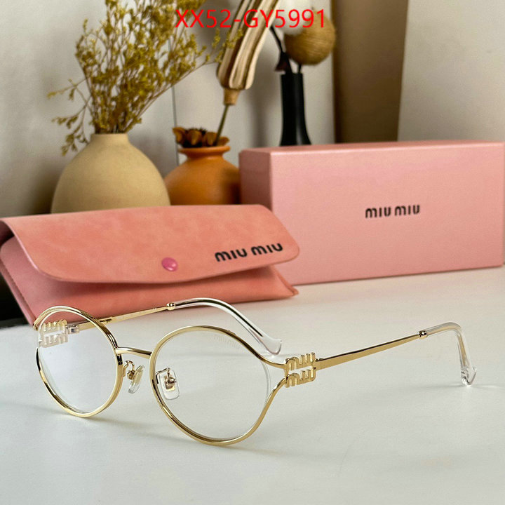 Glasses-Miu Miu aaaaa replica designer ID: GY5991 $: 52USD