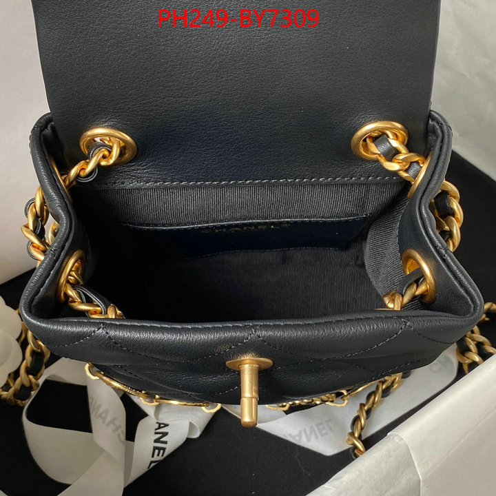 Chanel Bags(TOP)-Backpack- top perfect fake ID: BY7309 $: 249USD