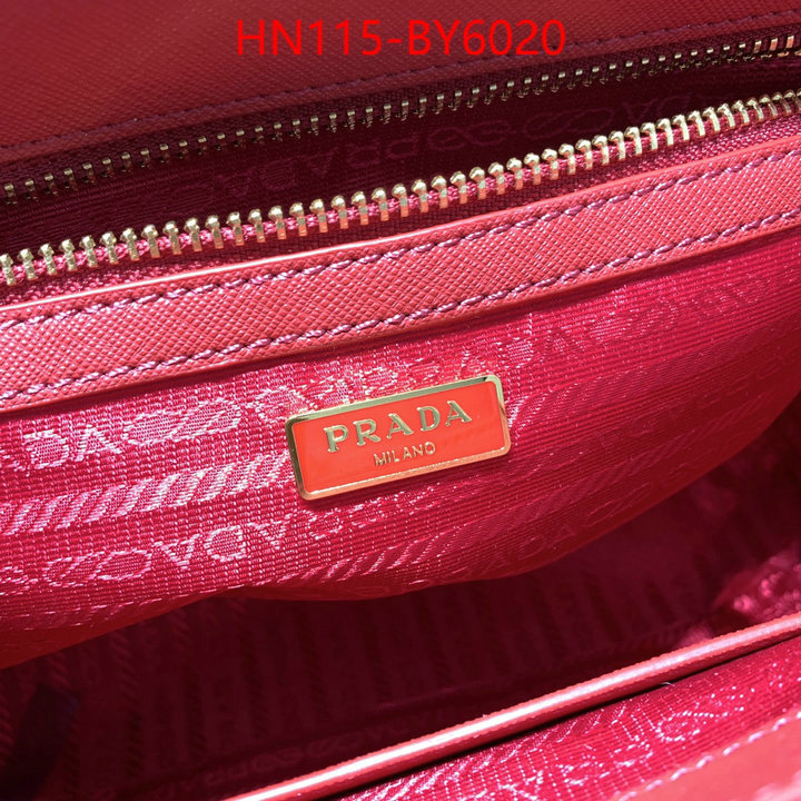 Prada Bags (4A)-Handbag- 2023 perfect replica designer ID: BY6020 $: 115USD