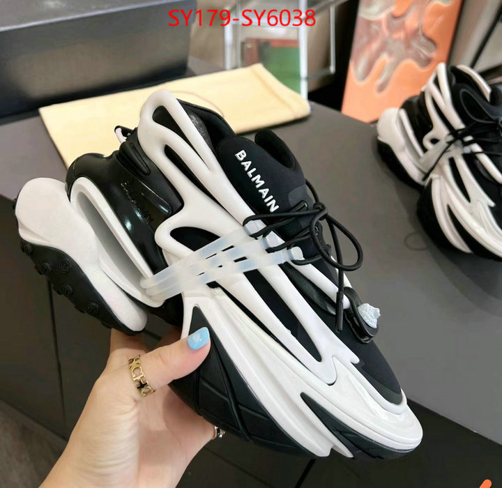 Men Shoes-Balmain replica us ID: SY6038 $: 179USD