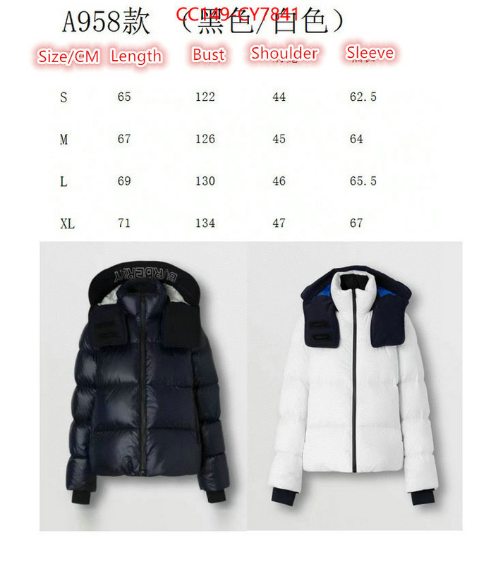 Down jacket Women-Burberry buy online ID: CY7841 $: 149USD