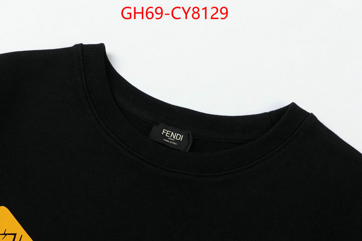 Clothing-Fendi from china 2023 ID: CY8129 $: 69USD