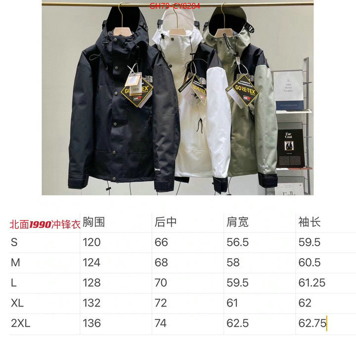 Clothing-The North Face designer 7 star replica ID: CY8204 $: 79USD