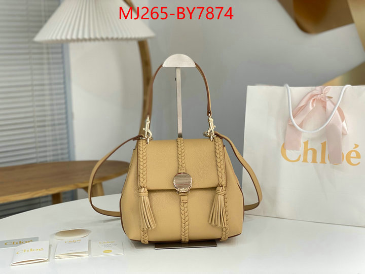 Chloe Bags(TOP)-Diagonal designer 7 star replica ID: BY7874 $: 265USD