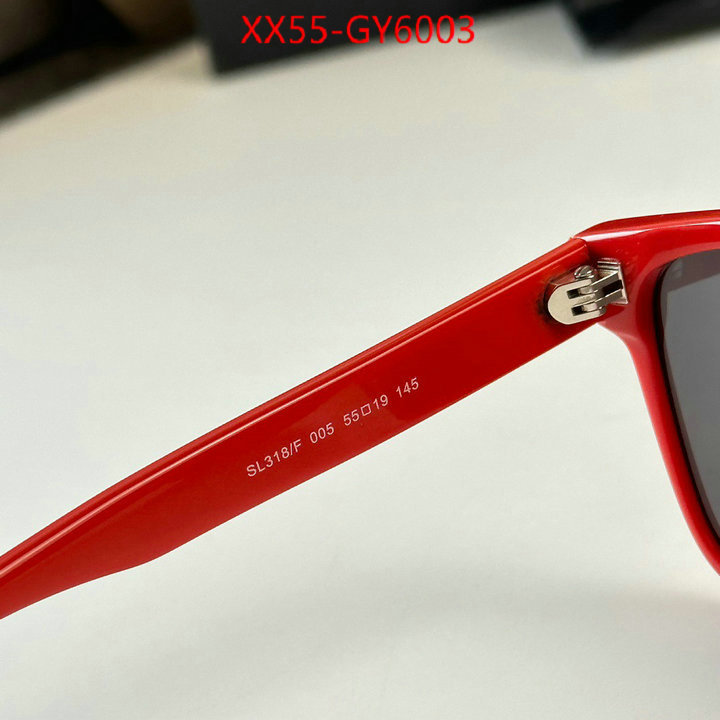 Glasses-YSL quality replica ID: GY6003 $: 55USD